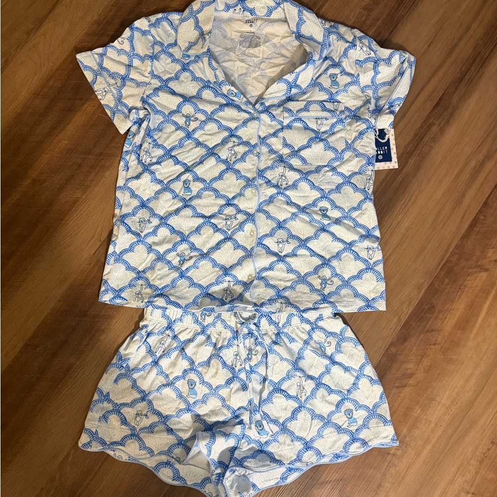 NWT Roller rabbit x target pajamas